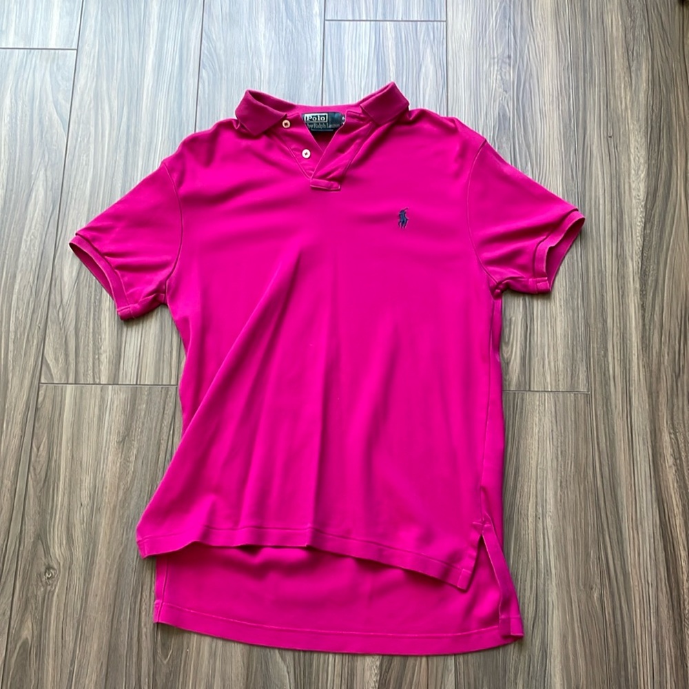 Polo by Ralph Lauren Magenta Shirt!